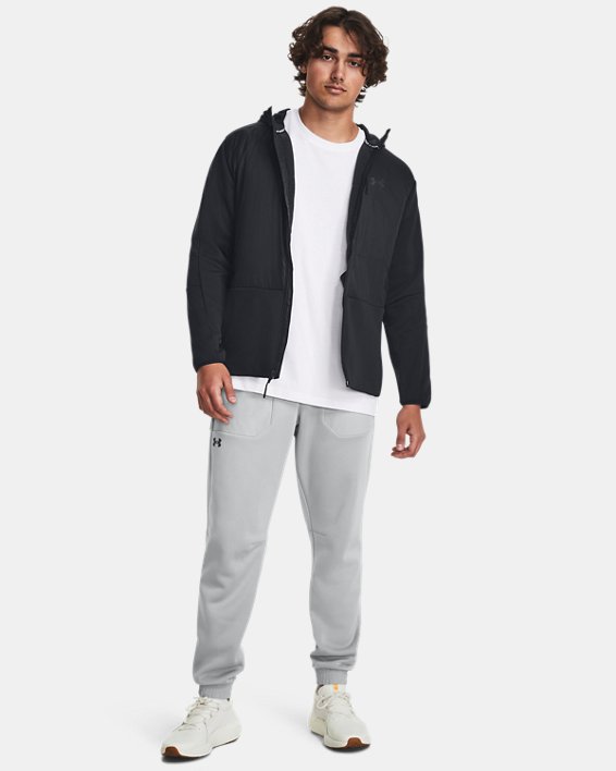 남성 UA 에센셜 스웨킷 팬츠 in Gray image number 2